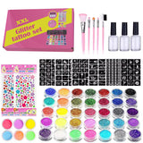 XXL Glitter Tattoo Set voor Kinderen