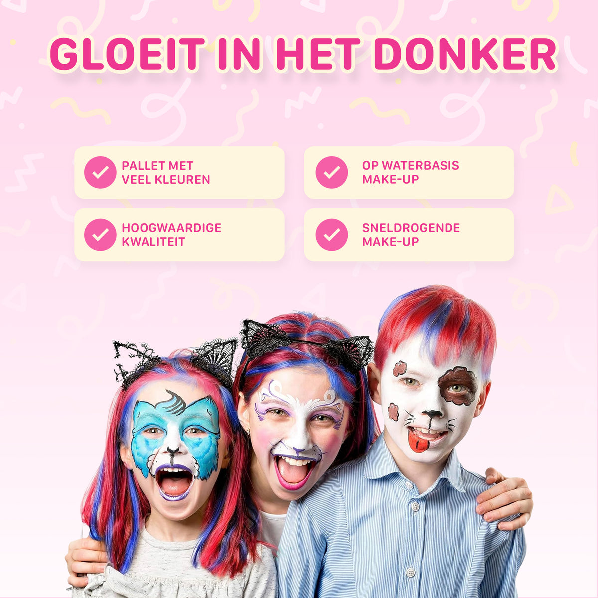 XXL Glitter Tattoo Set voor Kinderen